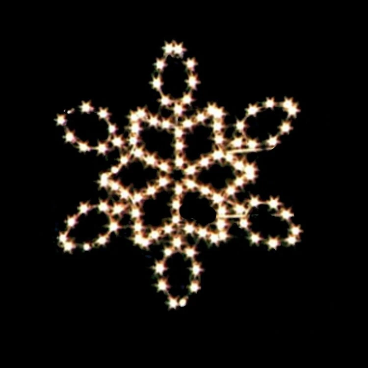 5' Winterfest Snowflake 3 5' Winterfest Snowflake