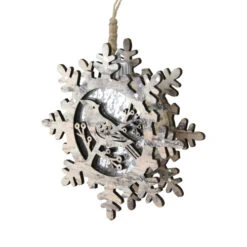 Northlight 6" Brown And Gray Pre-Lit Snowflake With Bird Christmas Ornament 6 Northlight 6" Brown And Gray Pre-Lit Snowflake With Bird Christmas Ornament -Christmas Decor Sale r14mdikltxtzs2ijl8ecuf5wnsiq4oz0 34807.1588357554