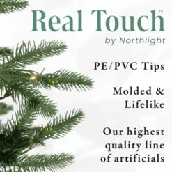 Northlight Real Touch™? Mixed Eden Pine Artificial Christmas Tree - Unlit - 7' -Christmas Decor Sale realtouch christmas thumbnail 2 80595.1697646767