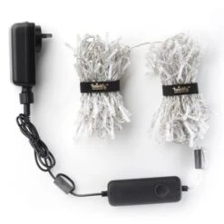 Twinkly RGB - Icicle Lights - 190L, 4" Sp, Wifi - Transparent Wire -Christmas Decor Sale rgb twkice 190 tr 1