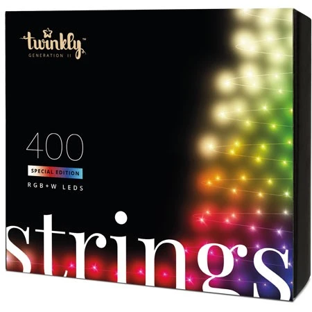 Twinkly RGBW - 400L, 3" Sp, Wifi - Green Wire 4 Twinkly RGBW - 400L, 3" Sp, Wifi - Green Wire - Image 2