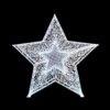 3D Aluminum Star With Glitter Mesh Insert -Christmas Decor Sale rkms 8