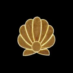 Gold Clamshell Self Standing Or Pole Mount