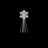 Standing Snowflake With Ornamentation 5'