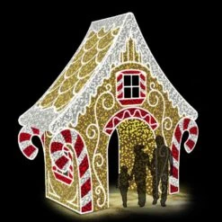 Gingerbread House Arch, 18ft