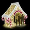 Gingerbread House Arch, 12ft 1 Gingerbread House Arch, 12ft -Christmas Decor Sale rkwtgb02 b2