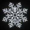 36" Frost Snowflake - Pure White