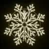 48" Frost Snowflake - Warm White -Christmas Decor Sale rlsf frost snowflake ww 1