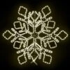 48" Star Snowflake - Warm White