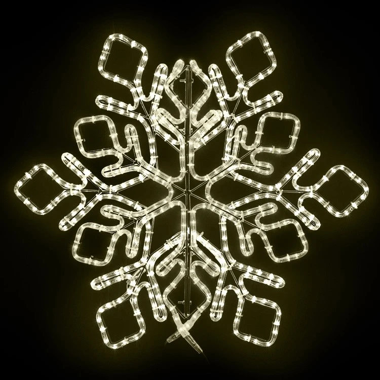 48" Star Snowflake - Warm White 3 48" Star Snowflake - Warm White
