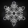 60" Winter Snowflake - Pure White -Christmas Decor Sale rlsf winter snowflake pw 3