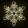 36" Winter Snowflake - Warm White -Christmas Decor Sale rlsf winter snowflake ww 1