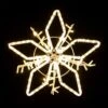 20" Fantasy Snowflake - Warm White -Christmas Decor Sale rlsfs 20 f ww