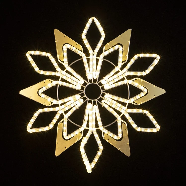 27" Radiance Snowflake - Warm White 3 27" Radiance Snowflake - Warm White