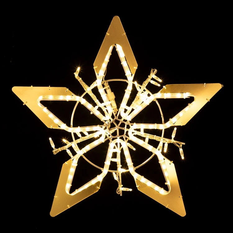 27" Sparkle Snowflake - Warm White 3 27" Sparkle Snowflake - Warm White