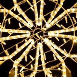 35" Brilliance Snowflake - Warm White -Christmas Decor Sale rlsfs 35 b ww2