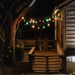 Pro Christmas - S14 LED Medium Base Retrofit Bulb - Cool White - Bag Of 6 -Christmas Decor Sale s14 lights patio2 3