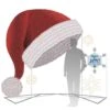 9' 3D Giant Santa Hat 1 9' 3D Giant Santa Hat -Christmas Decor Sale santa hat 9