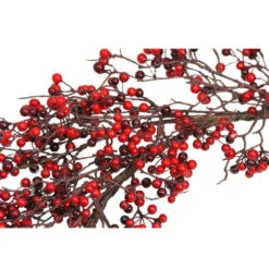Northlight 24" Autumn Harvest Red And Burgundy Currant Berry Artificial Wreath - Unlit -Christmas Decor Sale select xb174 24 rbu 3 89763.1600737674
