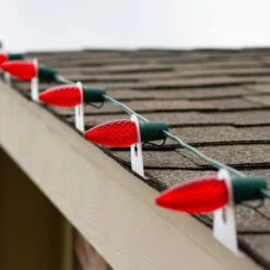 Christmas Designers Original Shingle Tab, C7/C9 - Bag Of 100 -Christmas Decor Sale shingle tab app1 1