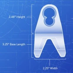 Christmas Designers Original Shingle Tab, C7/C9 - Bag Of 100 -Christmas Decor Sale shingle tab blueprint 1 1