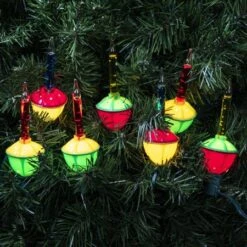 Glitter Bubble Light Set - 7 Bulbs - Warm White -Christmas Decor Sale sl c7gb ww 3