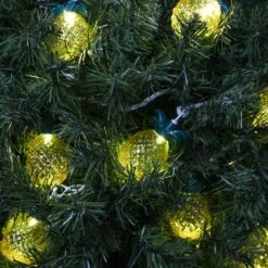 Pineapple Lights - 10 LEDs - Warm White -Christmas Decor Sale sl l10 p ww 5