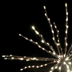 18" Twinkle Starburst - Warm White LED Lights -Christmas Decor Sale sl tsb 18 ww br 2