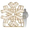 8' LED Snowflake Icon - Warm White 1 8' LED Snowflake Icon - Warm White -Christmas Decor Sale snowflake radiant 8