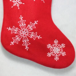 Northlight 16" Red And White Merry Christmas Snowflake Embroidered Christmas Stocking 8 Northlight 16" Red And White Merry Christmas Snowflake Embroidered Christmas Stocking -Christmas Decor Sale sogryjlj3ymx881mxjhz0w3yw1tyotq6 84121.1588354103