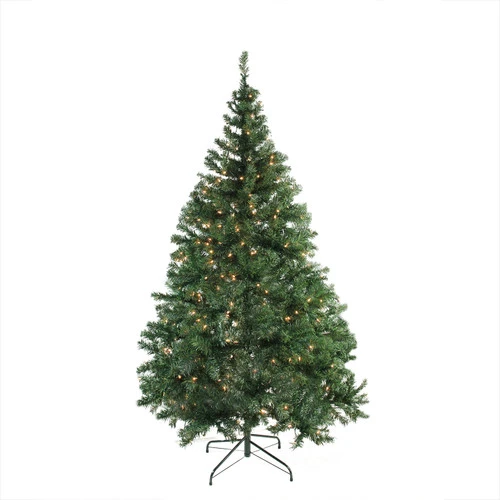 Northlight 6.5' Pre-Lit Medium Niagara Pine Artificial Christmas Tree - Clear Lights 3 Northlight 6.5' Pre-Lit Medium Niagara Pine Artificial Christmas Tree - Clear Lights