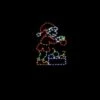 Elf Decorating Tree, LED -Christmas Decor Sale ssct 8