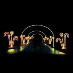 8.5’ X 10’ Candy Cane Sprays