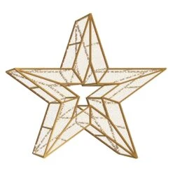 4' 3D LED Star Icon - Warm White -Christmas Decor Sale star 1