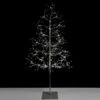 5' Silver Fairy Light LED Tree - 570 LEDs - Pure White