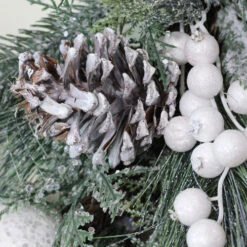 Northlight Frosted Mixed Pine And Pine Cone Artificial Christmas Wreath, 24-inch, Unlit -Christmas Decor Sale tcsgfops9vlol2qvpakn4vewlmzbmeeq 85952.1665611045