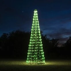 20' Commercial Tree Of Lights - Green -Christmas Decor Sale tol 20 gr a 2