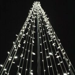 20' Commercial Tree Of Lights - Green -Christmas Decor Sale tol 20 pw b