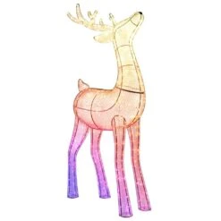 Twinkly - 3D Reindeer - 4' Stag Reindeer