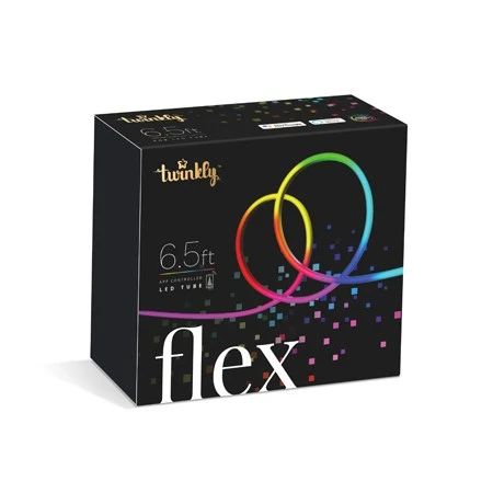Twinkly RGB Light Flex 6.6' , Wifi, White Wire 4 Twinkly RGB Light Flex 6.6' , Wifi, White Wire - Image 2
