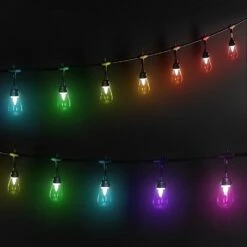Twinkly Plus - 40L, RGBW S14 Lights - Black Wire 7 Twinkly Plus - 40L, RGBW S14 Lights - Black Wire -Christmas Decor Sale twinklyplus bulbs header