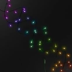 Twinkly Plus - 250L, RGBW Capsule Lights - Green Wire - Single Line -Christmas Decor Sale twinklyplus strings header