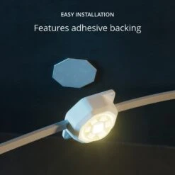 Twinkly Permanent Outdoor Lights - RGB - White Wire -Christmas Decor Sale twpl072stp gallery images 01 en