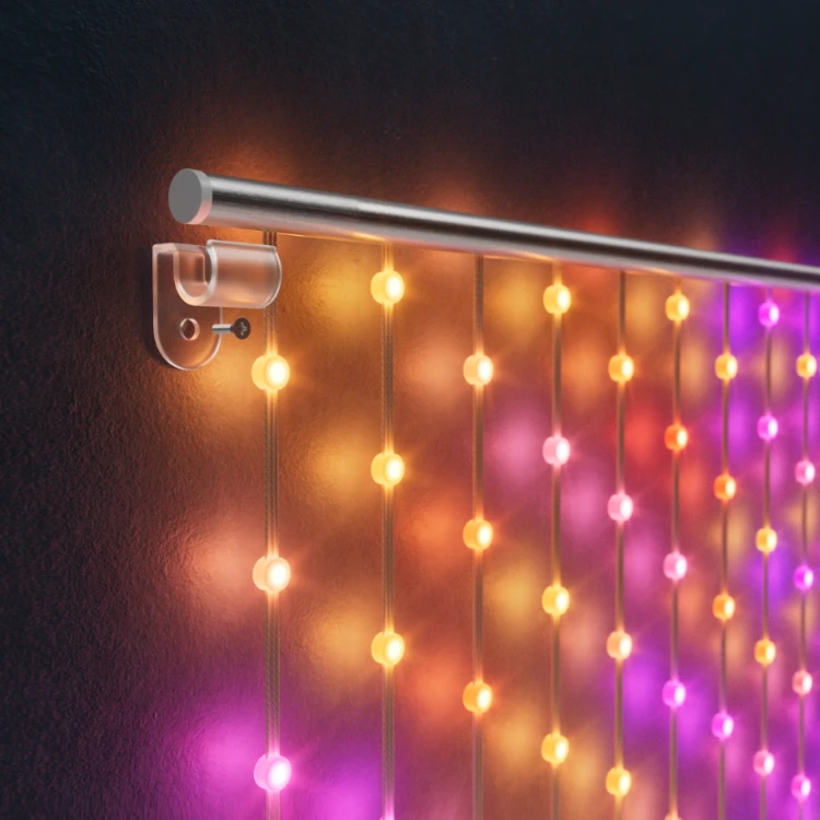 Twinkly Matrix – 500 RGB LED Lights Pearl Shaped - Clear Wire 5 Twinkly Matrix – 500 RGB LED Lights Pearl Shaped - Clear Wire - Image 3