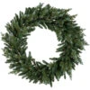 Northlight Real Touch™? Pre-Lit Blue Spruce Artificial Christmas Wreath - 48" - Clear Lights