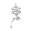 8.5" Silver Glittered And Jeweled Snowflake Cluster Christmas Ornament -Christmas Decor Sale vwhima6tnw56chffuwjvjbs85gkpr0xd 33922.1588398033.386.513