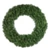 48" Deluxe Oregon Fir Wreath, Unlit-No Bow -Christmas Decor Sale w 48 dofu 6 2