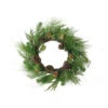 Northlight Real Touch™? Mixed Pine And Pinecone Artificial Christmas Wreath - 24" - Unlit
