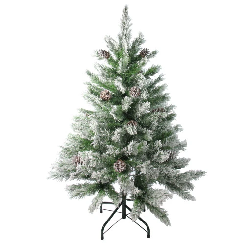 Northlight 4' Flocked Angel Pine Artificial Christmas Tree - Unlit 3 Northlight 4' Flocked Angel Pine Artificial Christmas Tree - Unlit
