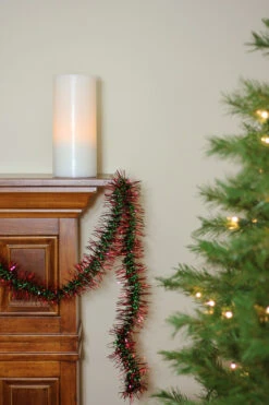 Northlight Spiral Center Commercial Christmas Tinsel Garland - 50' X 3" - Red And Green - Unlit -Christmas Decor Sale y7aajowvnsz2kfgzjorqvqwubn4tpoeb 29977.1664379670